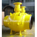 API6d Fully Welded Ball Valve with Fire Safe Design